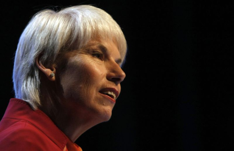 Gail Kelly lors d'une assemblée générale