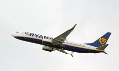 Un avion de Ryanair décolle de l'aéroport de Dublin