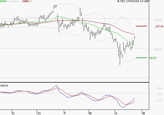 SCHNEIDER ELECTRIC SA : Peu de risque à moyen terme