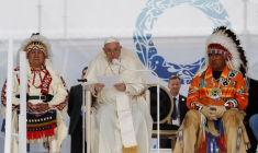 CANADA: LE PAPE A RENCONTRÉ LES DIRIGEANTS CANADIENS À QUÉBEC