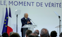 Le Premier ministre François Bayrou dévoile les grandes lignes du budget 2026 de la France, à Paris le 15 juillet 2025 ( AFP / Thomas SAMSON )