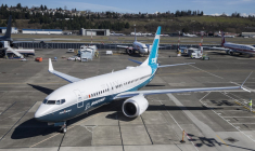 Un Boeing 737 MAX 7 à Renton, aux États-Unis, le 16 mars 2018. ( GETTY IMAGES NORTH AMERICA / STEPHEN BRASHEAR )