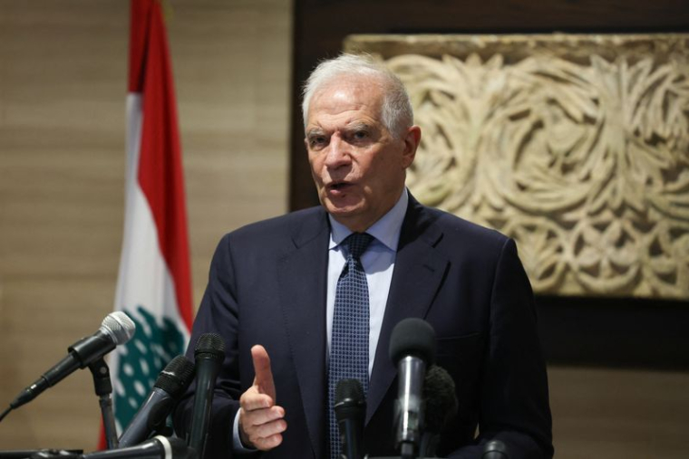 Le chef de la politique étrangère de l'Union européenne Borrell en visite à Beyrouth