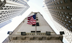 L'entrée de la Bourse de New York