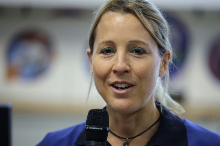 Sophie Adenot, le 24 novembre 2025 à Toulouse ( AFP / Valentine CHAPUIS )