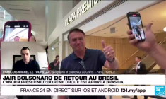 Retour de Bolsonaro au Brésil : "on ne peut pas connaître sa stratégie sur le long terme"