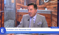 Alexander Kraft (Sotheby's Immobilier) : "Les vendeurs ont compris que le marché a changé, c'est le bon moment pour négocier et acheter !"