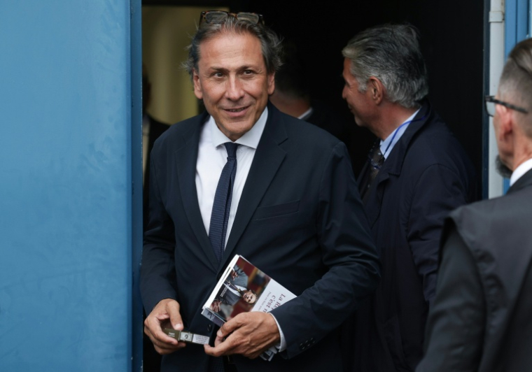 Le député PS Jérôme Guedj, le 29 août 2026 à Sens  ( AFP / ROMEO BOETZLE )