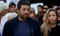 Le chanteur français Patrick Bruel