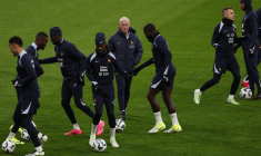 Ligue des Nations - Entraînement de l'équipe de France