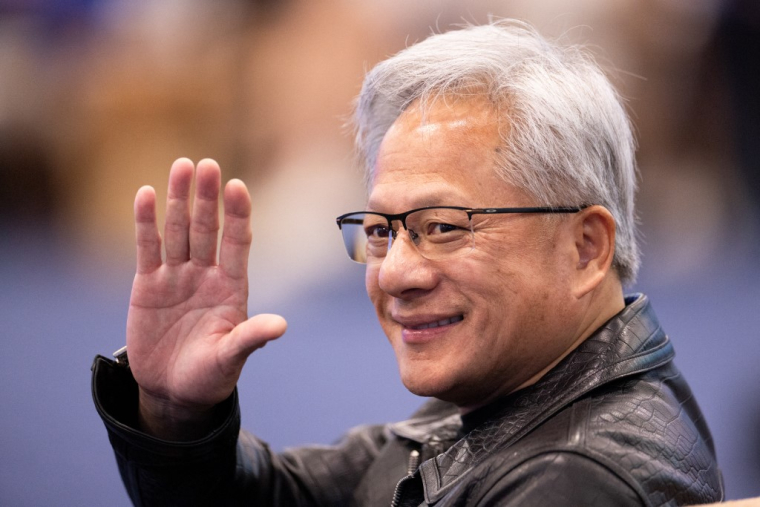 Le directeur général de Nvidia, Jensen Huang, à San Francisco, en septembre 2026 ( GETTY IMAGES NORTH AMERICA / BENJAMIN FANJOY )