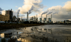 Une centrale thermique à charbon, à Taean, en Corée du Sud, le 17 novembre 2025 ( AFP / ANTHONY WALLACE )