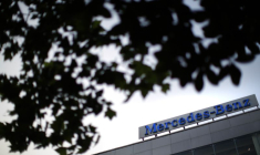 Un concessionnaire Mercedez-Benz en Chine