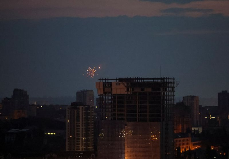 Frappe de drone russe à Kyiv