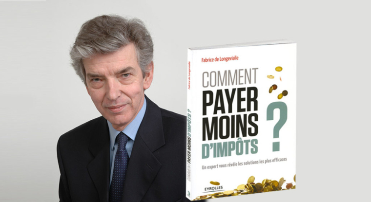 Fabrice de Longevialle est l'auteur de «Comment payer moins d’impôts». (© DR)