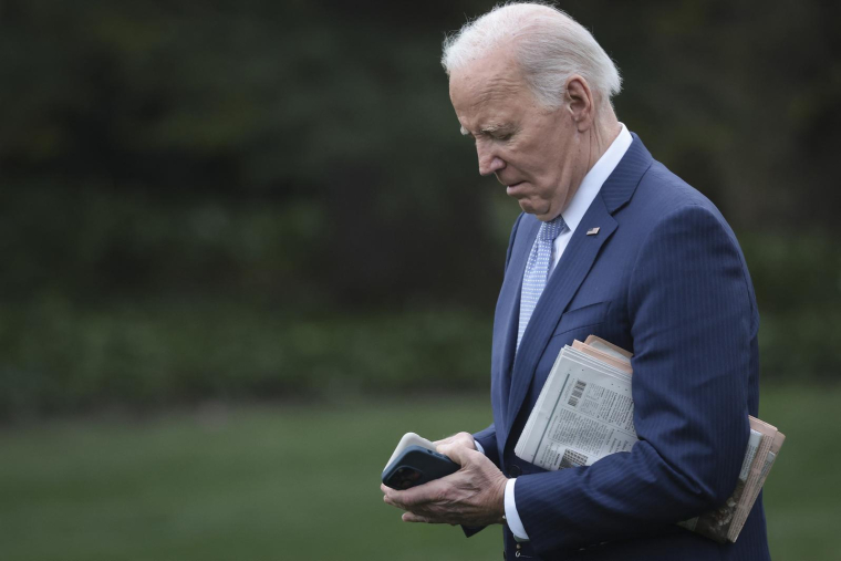 Joe Biden le 22 mars 2024 à Washington DC. ( GETTY IMAGES NORTH AMERICA / WIN MCNAMEE )