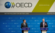 TAXE MONDIALE: L'OCDE CROIT À UN ACCORD D'ICI LE SOMMET DU G20