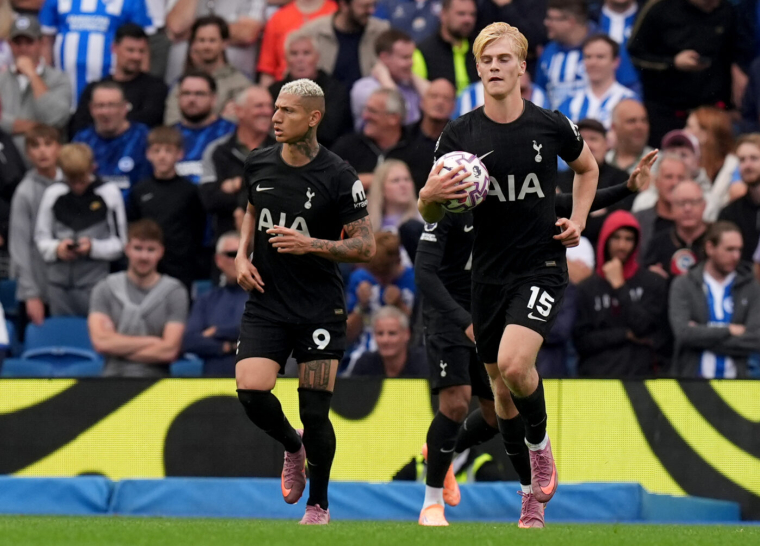 Tottenham deuxième, West Ham et Wolverhampton s'enfonce dans la crise