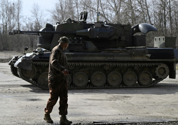 Un soldat ukrainien En Ukraine, le 21 mars 2024. ( AFP / GENYA SAVILOV )