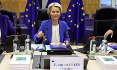 La présidente de la Commission européenne Ursula von der Leyen