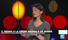 La plasticienne Zineb Sedira, représentante de la France à la Biennale d'art de Venise