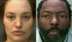 Combo réalisé le 14 juillet 2025 de photos fournies par la police britannique de Constance Marten (g) et Mark Gordon, reconnus coupables de l'homicide involontaire de leur bébé ( Metropolitan Police / - )
