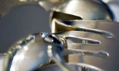 Des produits d'argenterie en vente