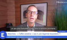 Marchés : « l'effet octobre » est-il une légende boursière ?