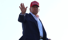 Le président des États-Unis Donald Trump