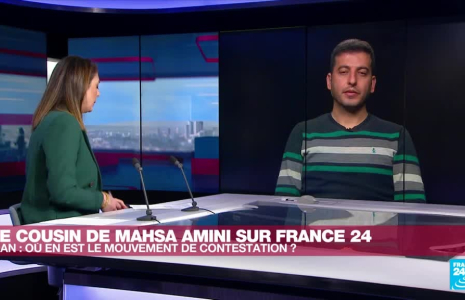 Iran : "Cette révolution continuera", assure Erfan Mortezai, cousin de Mahsa Amini