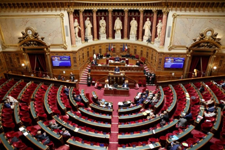 Le Sénat le 21 juillet 2026, à Paris ( AFP / Ludovic MARIN )