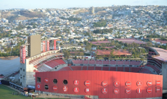Les joueurs de l'équipe d'Iran s'entraînent au stade Caliente de Tijuana, au Mexique, avant la Coupe du Monde, le 7 juin 2026  ( AFP / Guillermo Arias )