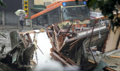 JAPON: 20 PERSONNES PORTÉES DISPARUES DANS DES GLISSEMENTS DE TERRAIN