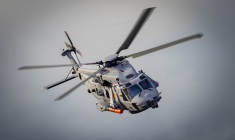 Un hélicoptère NH 90 allemand. (Crédits: Airbus Helicopter - Eric Raz)