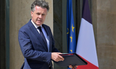 Christophe Béchu le 10 mai à Paris. ( AFP / ALAIN JOCARD )