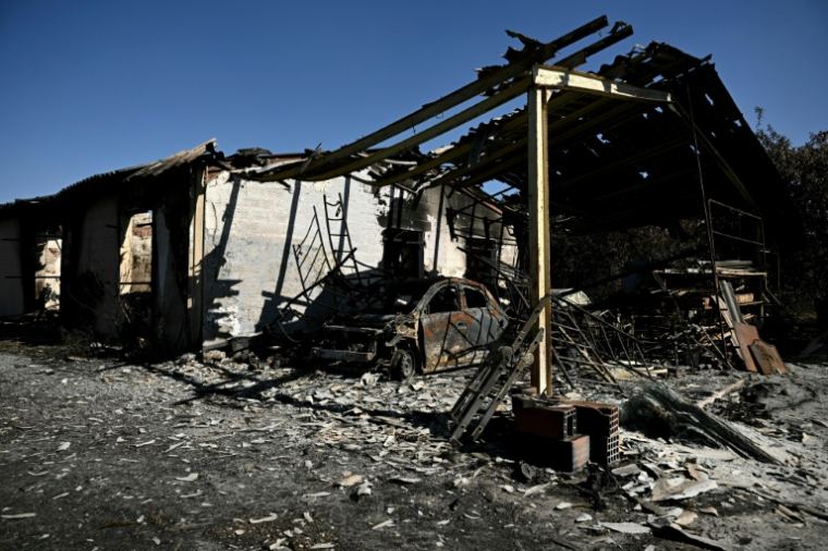 Biscarrosse dévasté le 28 juillet 2026 ( AFP / Philippe Lopez )