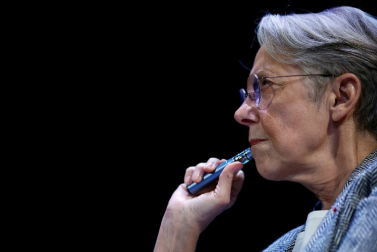 Elisabeth Borne à Paris, le 11 avril 2026 ( AFP / Ian LANGSDON )