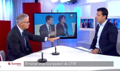 "En France, notre sport favori, c'est de se taper sur la tête et de s'enfoncer !", selon Patrick Bernasconi, président du CESE