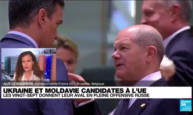 Ukraine et Moldavie candidates à l'UE : un processus long et complexe en vue d'une adhésion