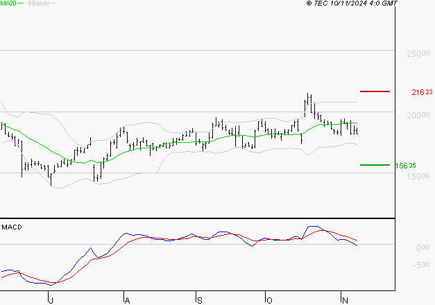 SARTORIUS STEDIM BIOTECH : La tendance baissière peut reprendre