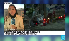 Décès de Diego Maradona : "Ciao Diego", Naples pleure son idole
