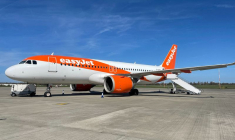 PHOTO DE FICHIER : Un avion Airbus d'easyJet sur le tarmac de l'aéroport londonien de Southend