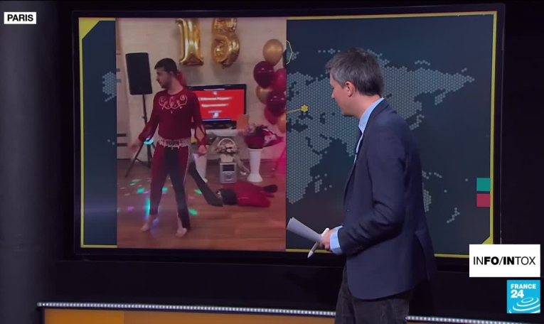 Volodymyr Zelensky filmé en pleine danse orientale? Attention "DeepFake" !