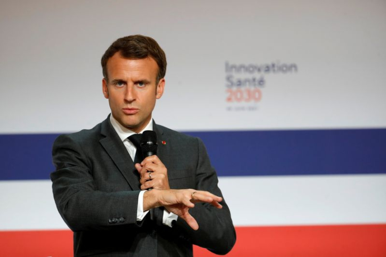 MACRON ANNONCE UN PLAN DE SEPT MILLIARDS D'EUROS POUR L'INNOVATION EN MATIÈRE DE SANTÉ