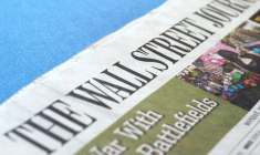 La une du Wall Street Journal. (Crédits: Adobe Stock)