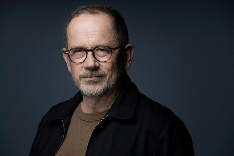 Le journaliste Thomas Legrand, le 22 juin 2022 à Paris ( AFP / JOEL SAGET )
