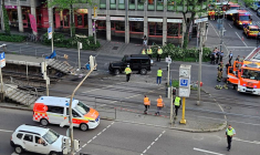 Plusieurs blessés après qu'une voiture a foncé dans la foule à Stuttgart (Allemagne)