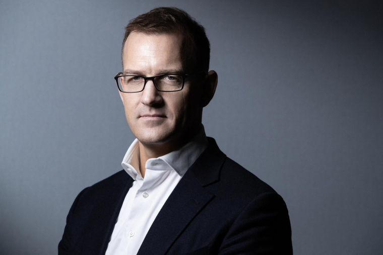 Daniel Kretinsky, le 22 janvier 2020, à Paris ( AFP / JOEL SAGET )