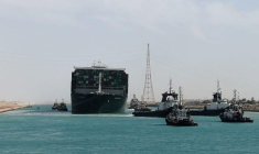 REPRISE DU TRAFIC DANS LE CANAL DE SUEZ