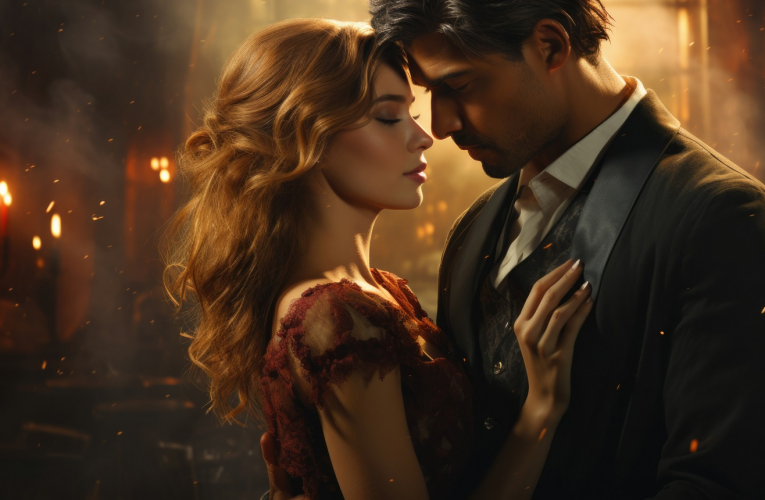 En 2023, la romance représentait 7% du marché du livre en France et une part non négligeable de ce chiffre était occupée par la dark romance. (crédit : Adobe Stock / photo générée par IA)